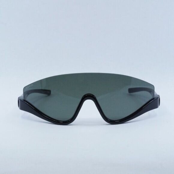 NEW GUCCI GG1650S 001 SHINY BLACK GREY SUNGLASSES - Picture 3 of 11